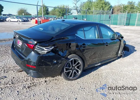 2025 Nissan Sentra Sr из США, поврежденный, VIN 3N1AB8DV3SY299255